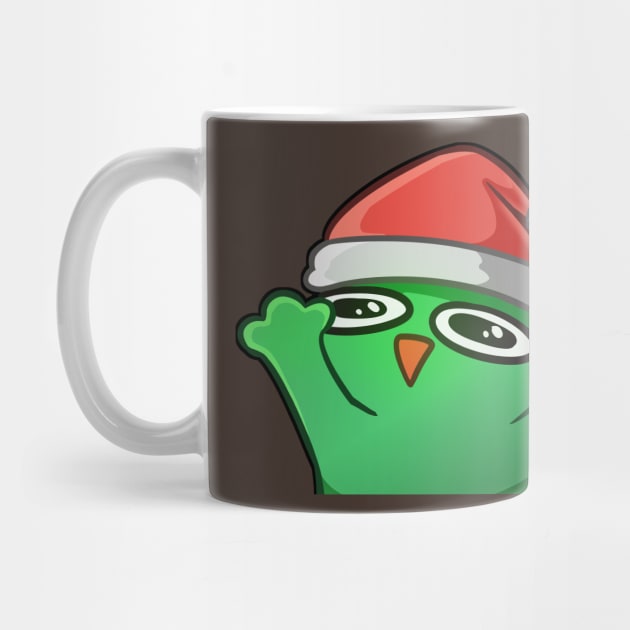 Waving Christmas Froggie by Nucifen